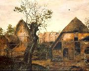 Cornelis van Dalem Landscape with Farm oil